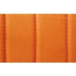 Garnitures tissu orange